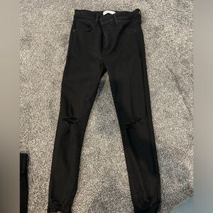 Abercrombie and Fitch super skinny ankle high-rise size 26 extra short